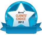Avvo Clients' Choice Award Lawyer 2012